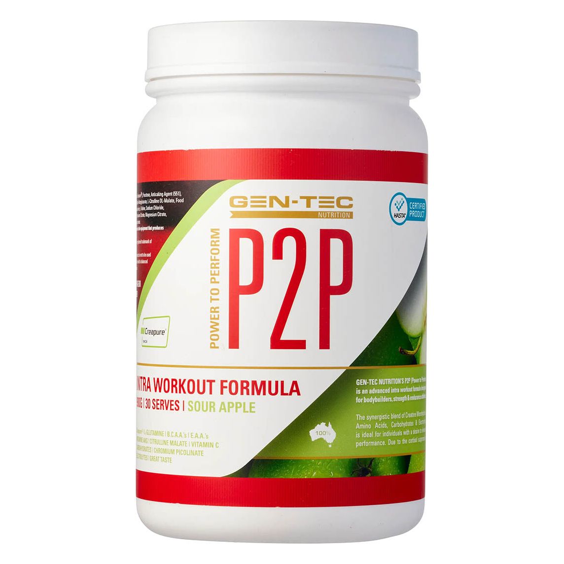 P2P Power To Perform by Gen-Tec Nutrition