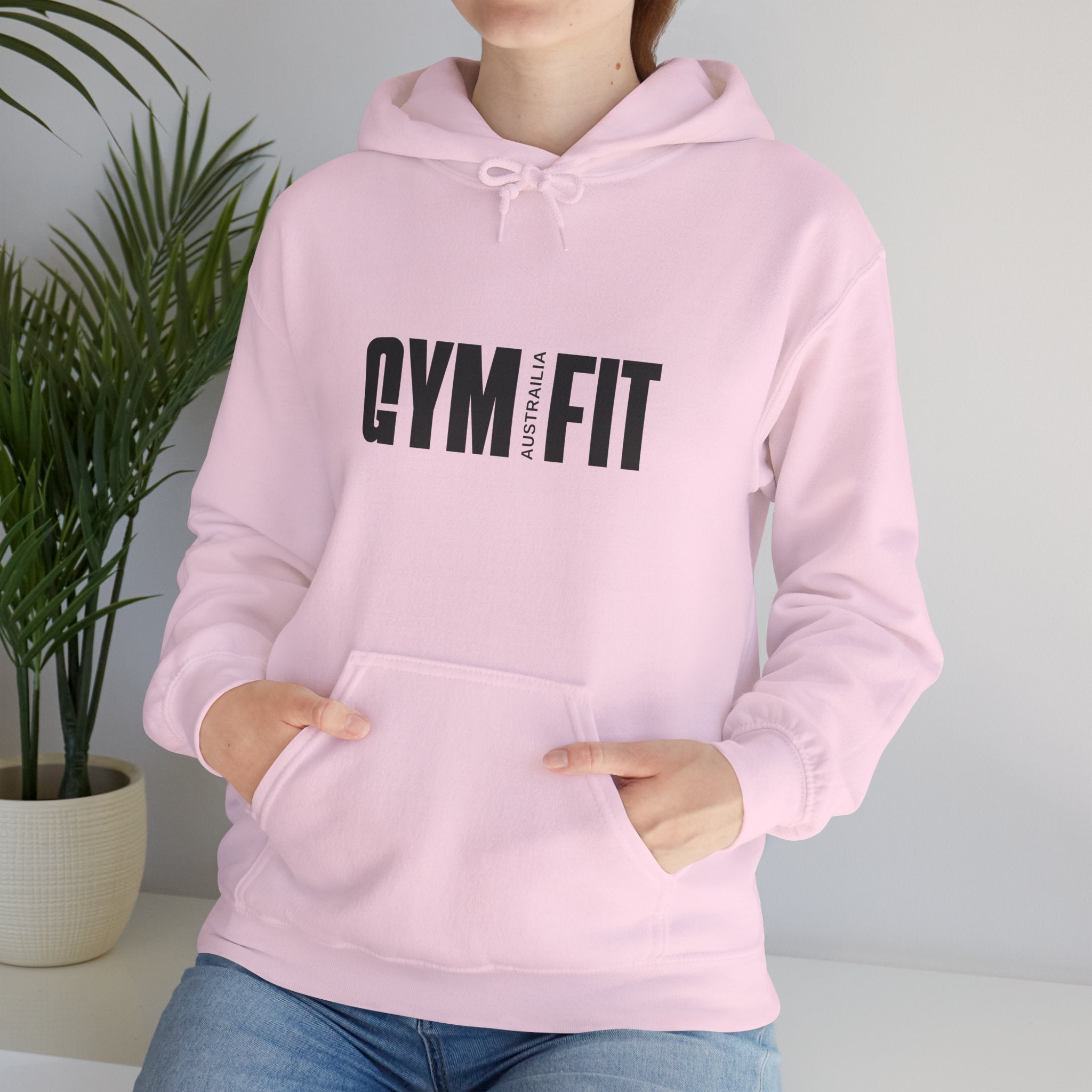 Gym Fit Unisex Heavy Blend™ Hooded Sweatshirt - Perfect for Fitness Enthusiasts