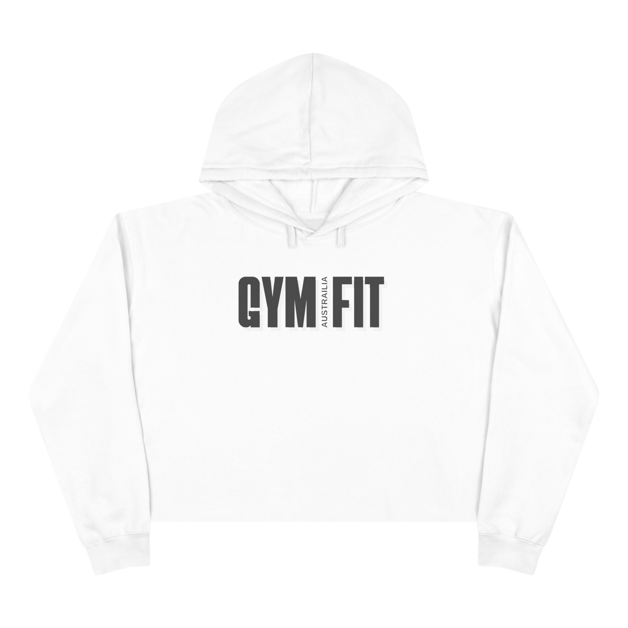 Gym Fit Crop Hoodie - Stylish Workout Attire for Fitness Enthusiasts
