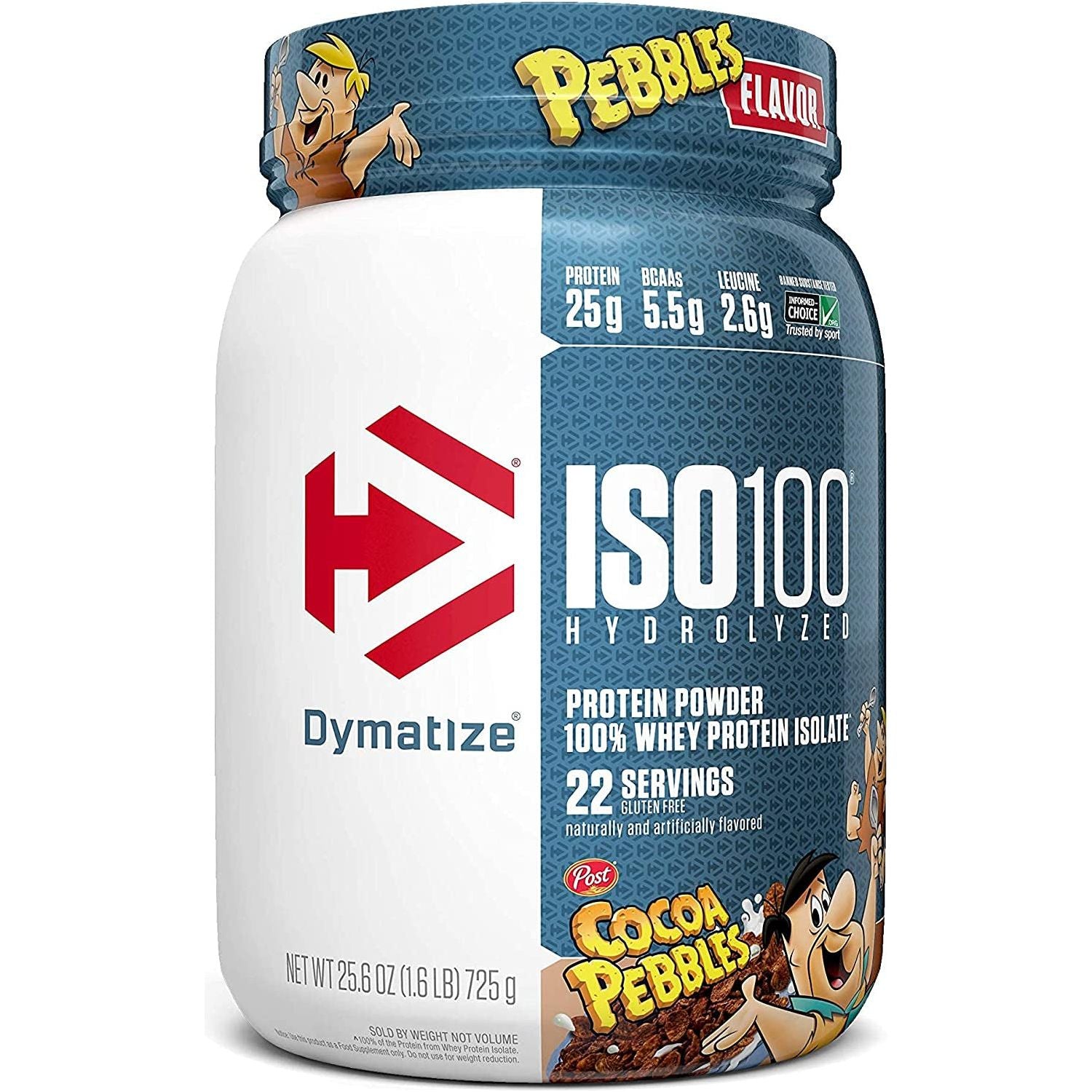 Iso-100 Hydrolyzed Whey Protein Isolate 20 Serves Fudge Brownie 640 Gram