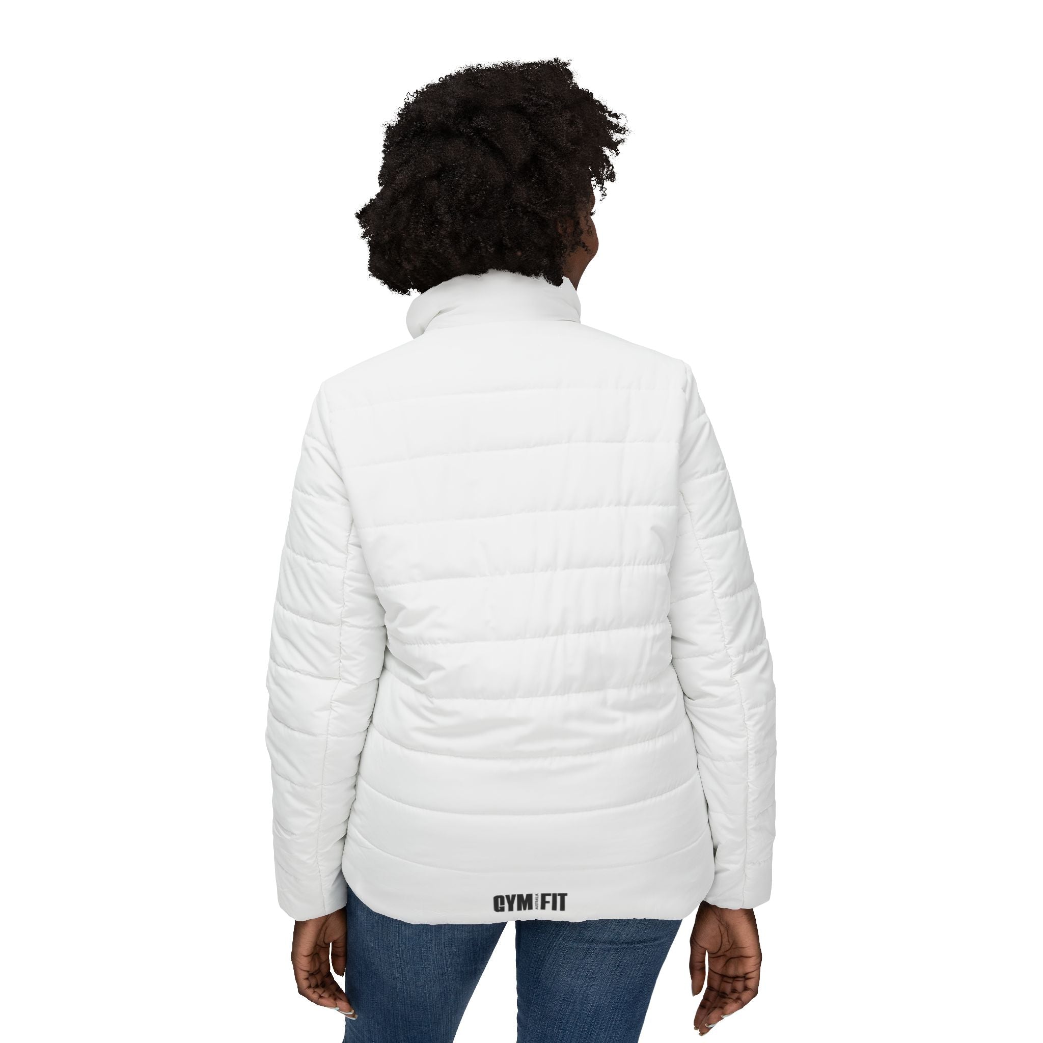 Women's Gym Fit Puffer Jacket - Stylish & Cozy for Active Lifestyles