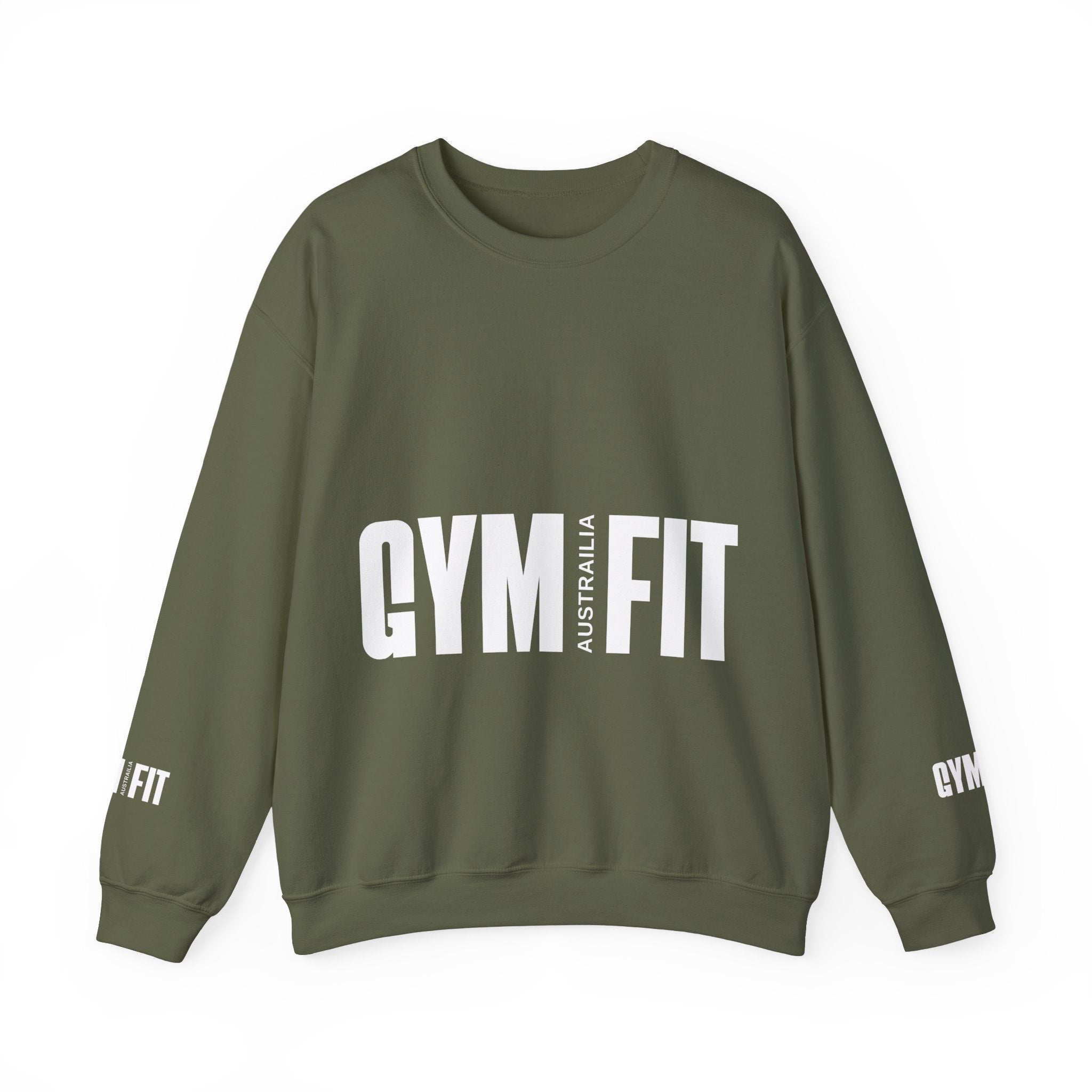 Gym Fit Unisex Heavy Blend™ Crewneck Sweatshirt - Stylish Workout Top for Fitness Enthusiasts