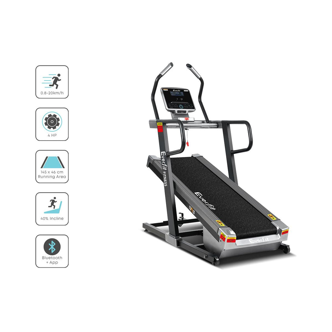 Everfit Treadmill Electric Incline Trainer Professional Home Gym Fitness Machine