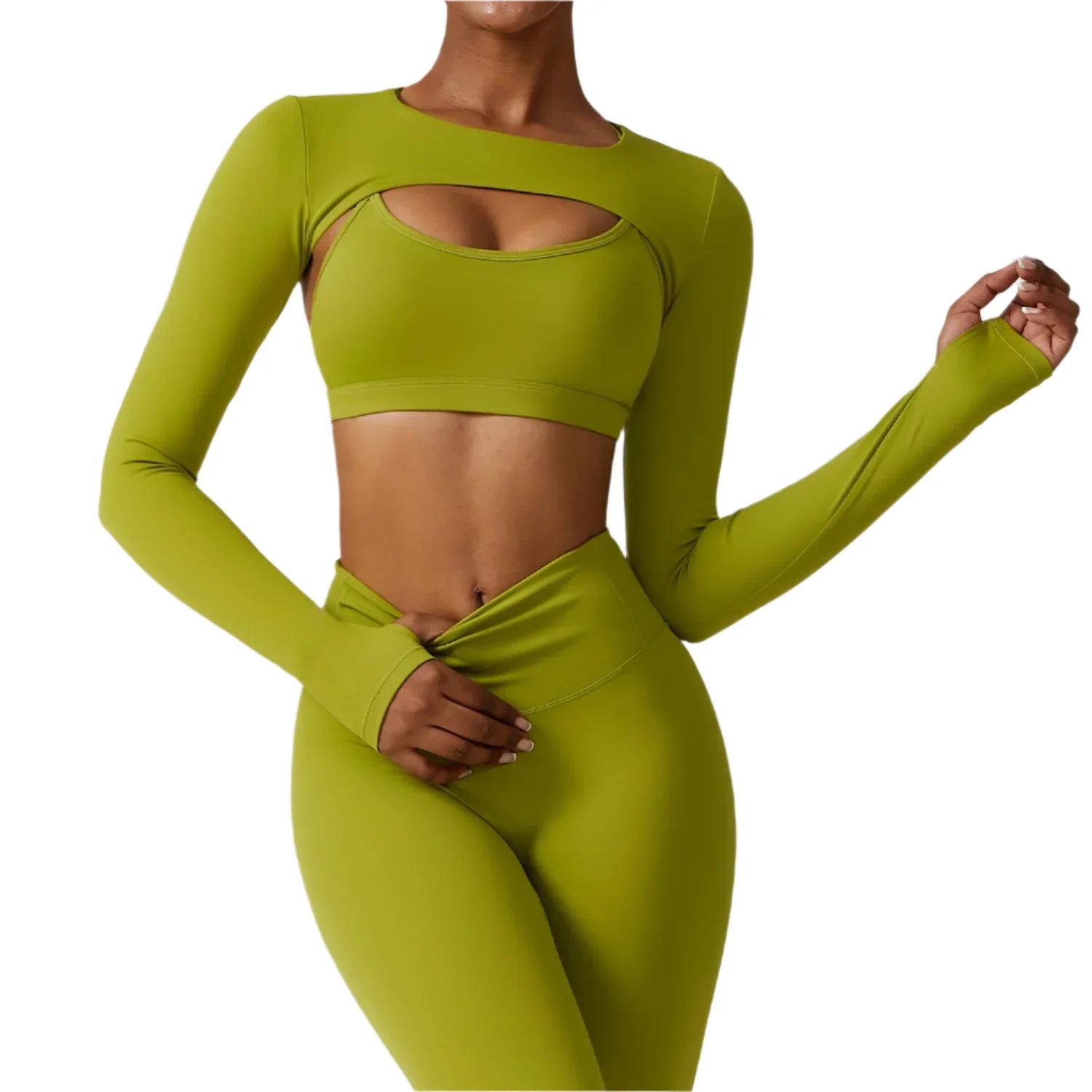 Paige Luxe Performance Shawl Crop Top