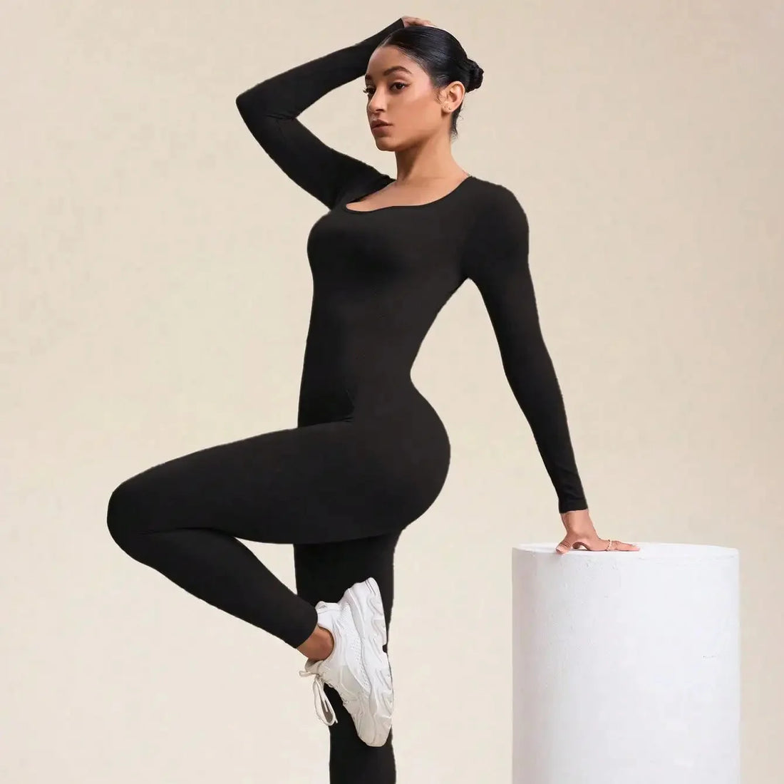 Opulent Viper Luxe Backless Jumpsuit