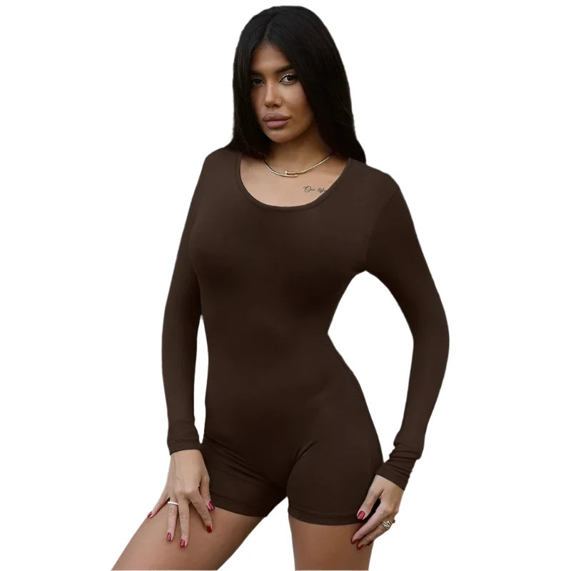 Autumn Black Jumpsuit: Paris Chic