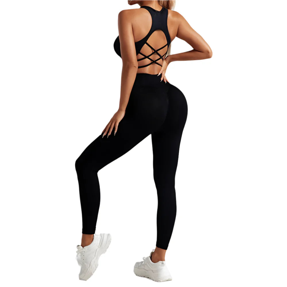 Miranda Luxe Sleeveless Crop Top - Elevate Your Workout Style