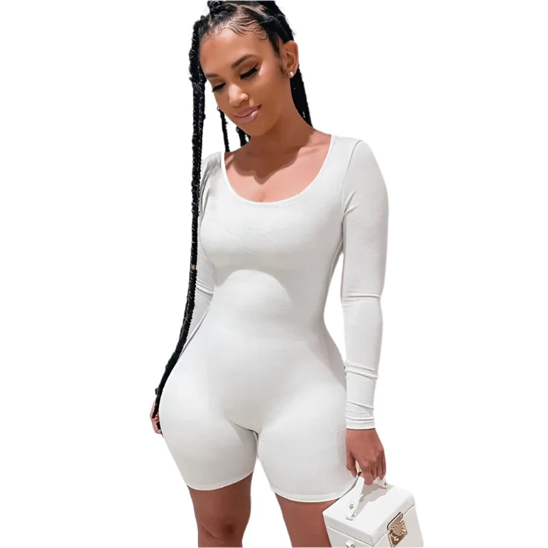 Autumn Black Jumpsuit: Paris Chic