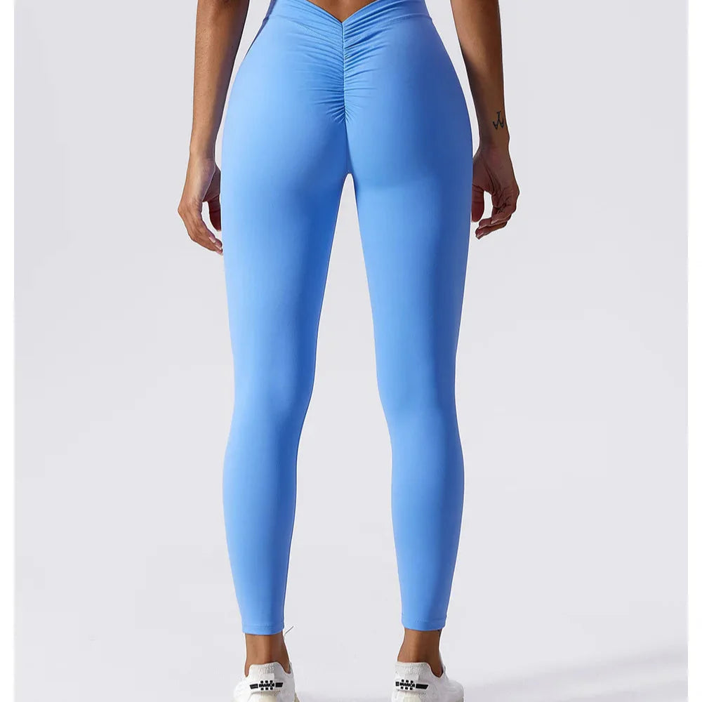 City Vibe Elastic Waist Leggings