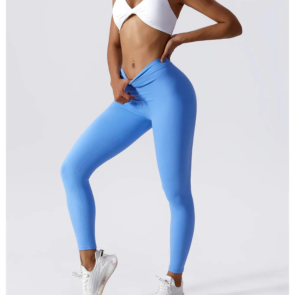 City Vibe Elastic Waist Leggings