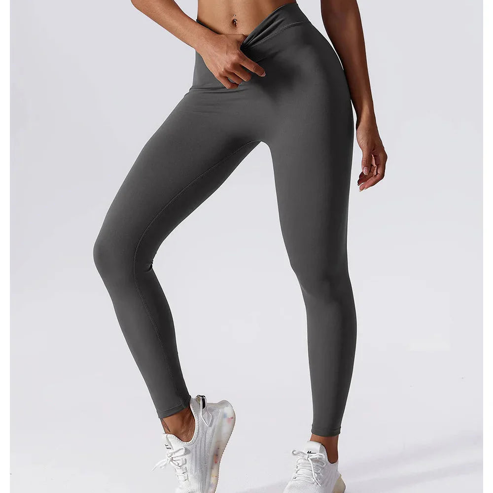 City Vibe Elastic Waist Leggings