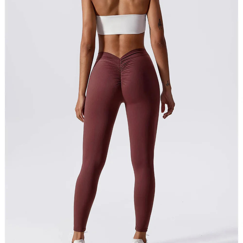 City Vibe Elastic Waist Leggings
