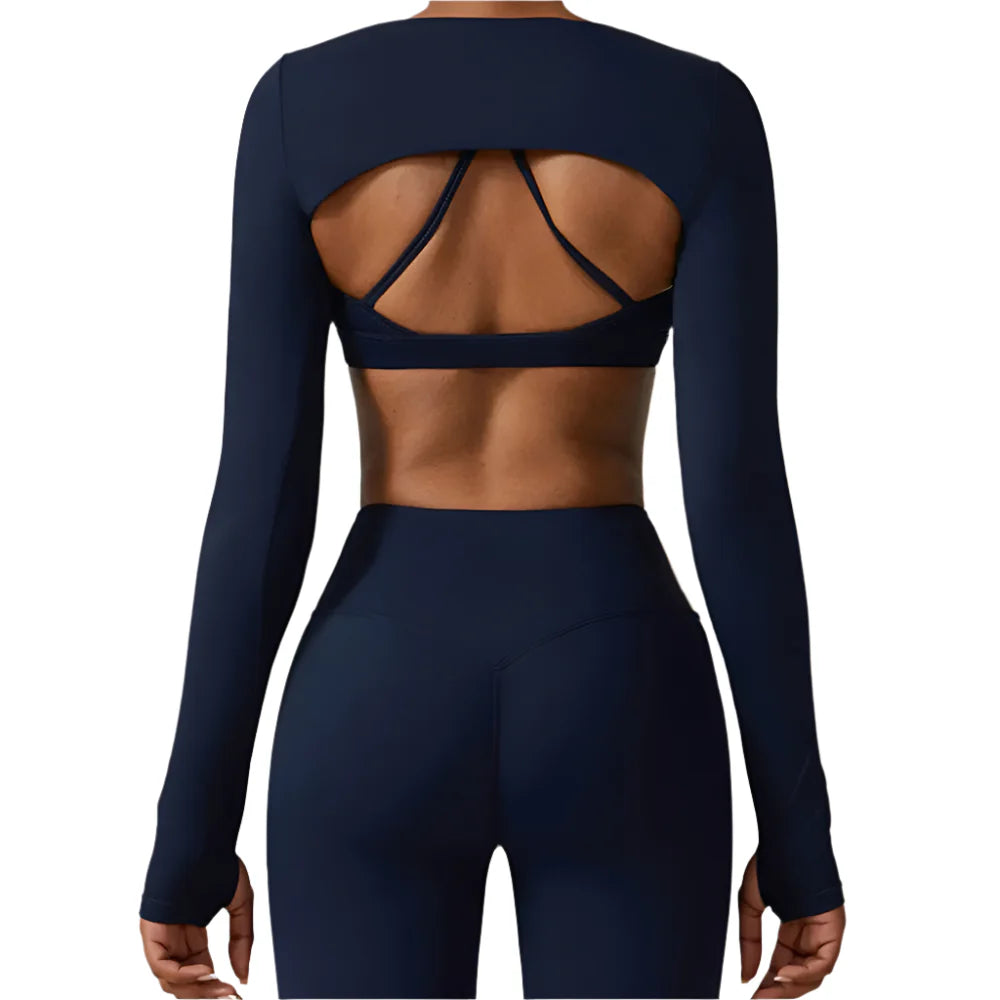 Paige Luxe Performance Shawl Crop Top