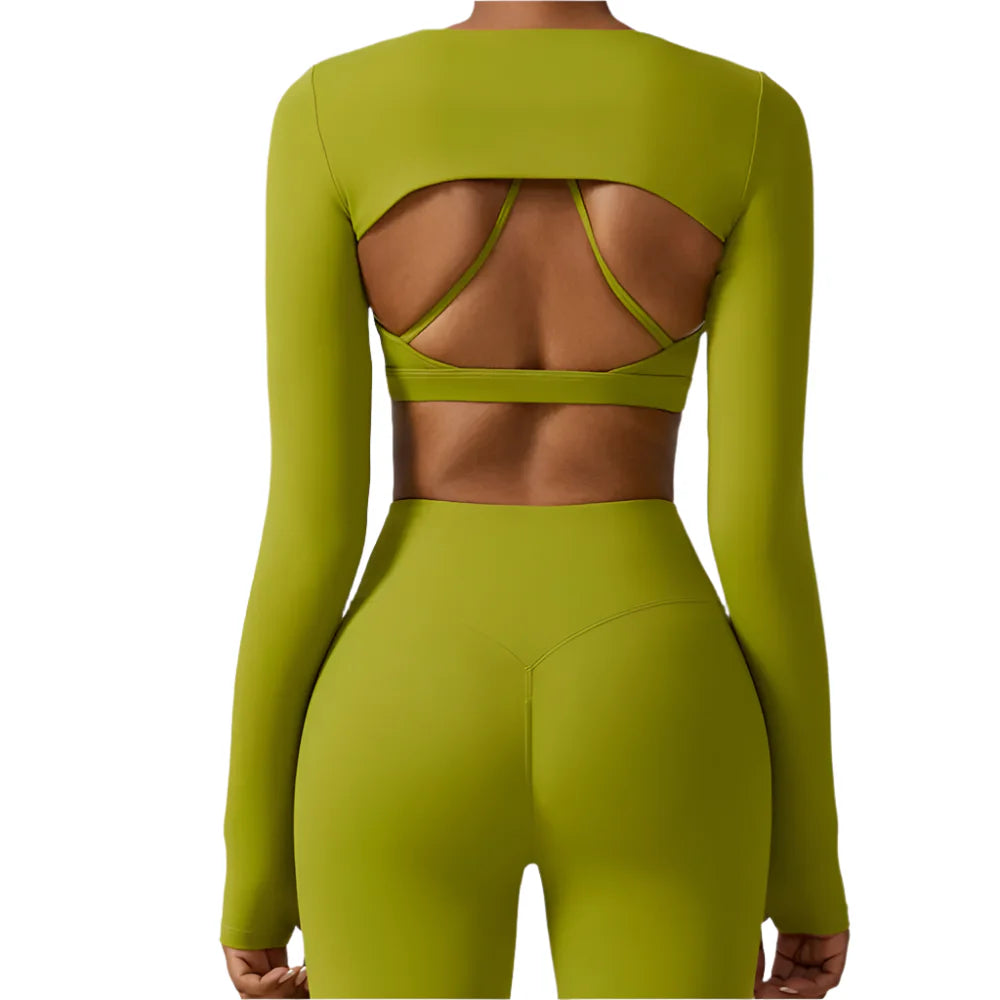 Paige Luxe Performance Shawl Crop Top