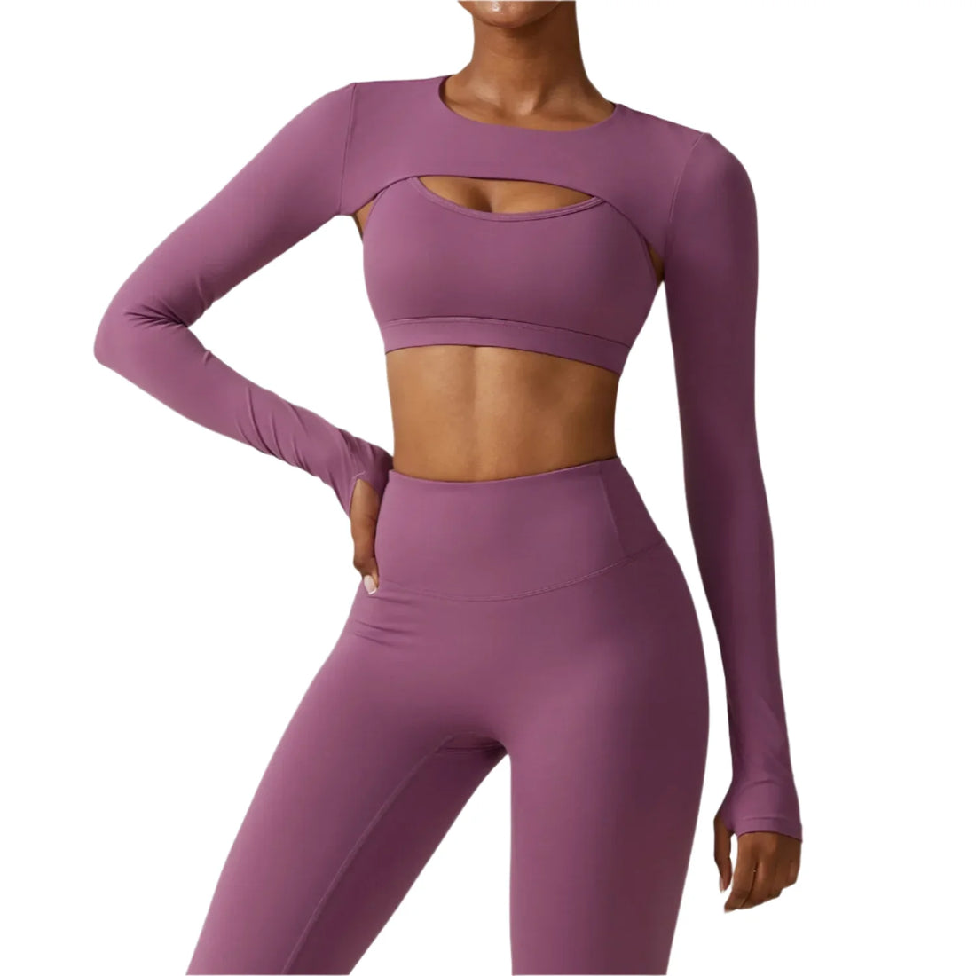 Paige Luxe Performance Shawl Crop Top