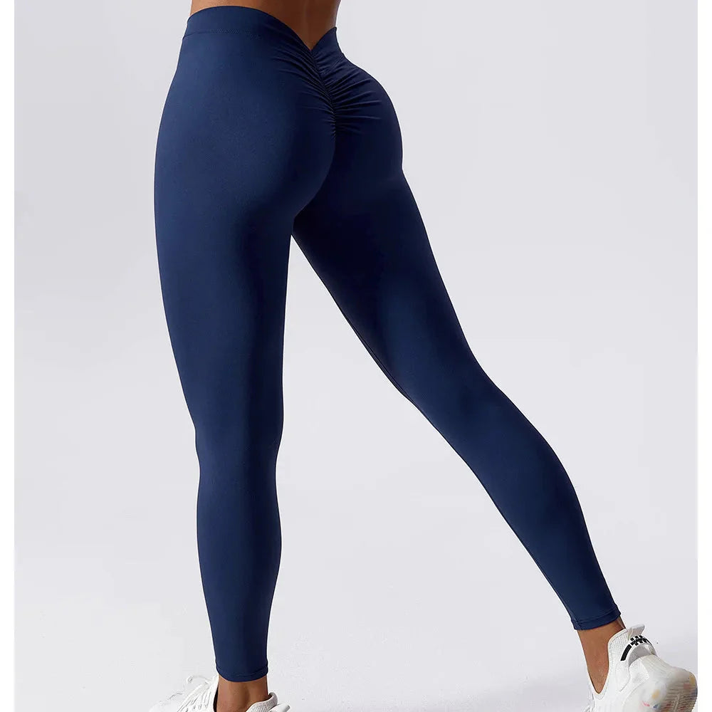 City Vibe Elastic Waist Leggings
