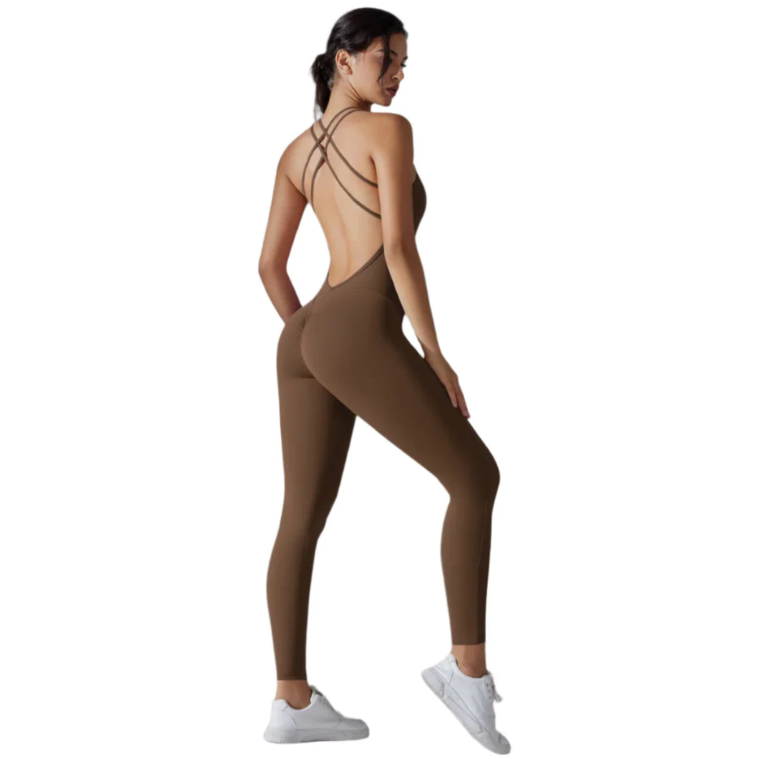 Celeste Luxe Backless Bodycon Jumpsuit