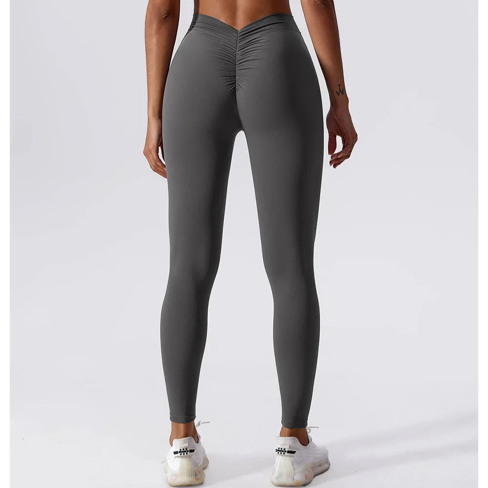 City Vibe Elastic Waist Leggings