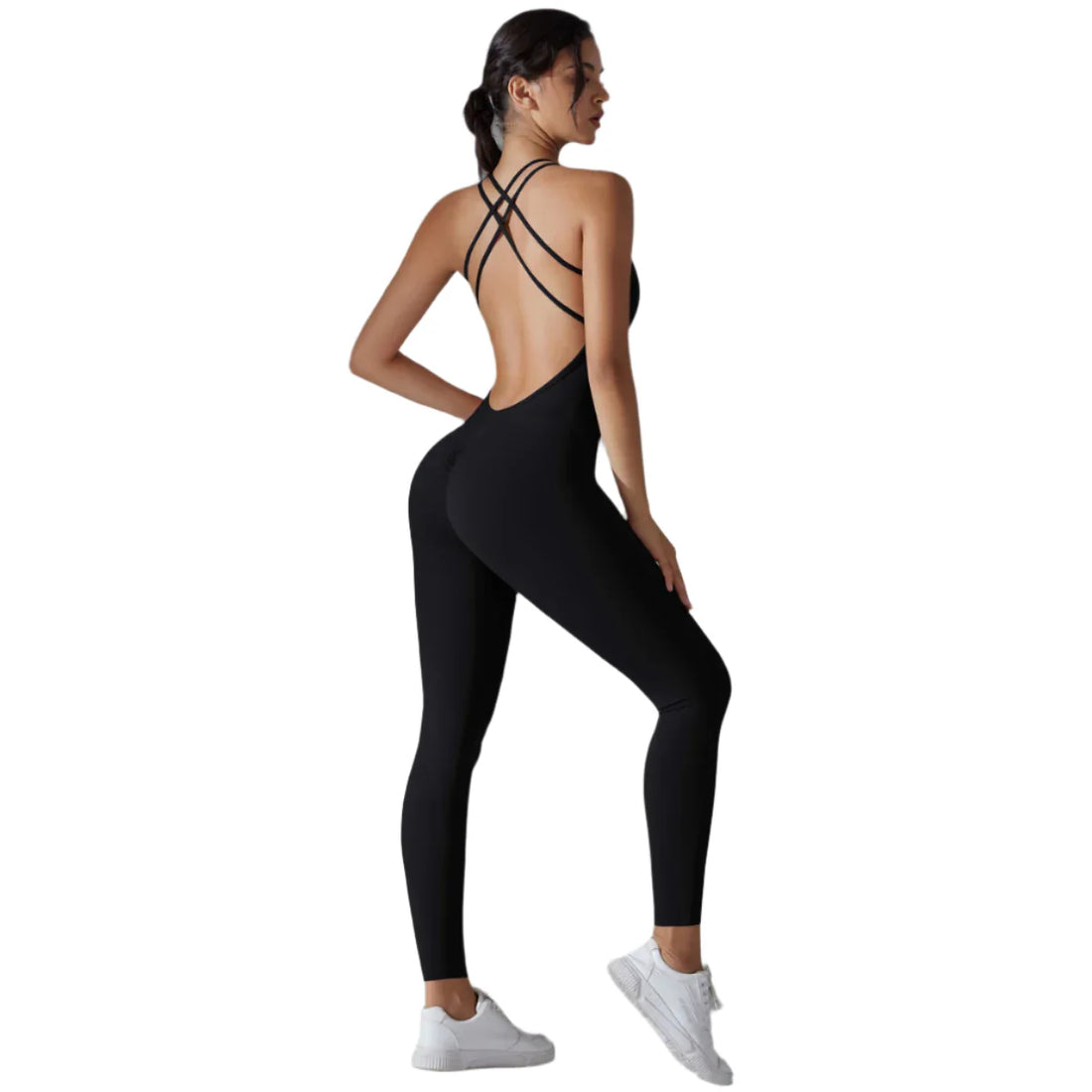 Celeste Luxe Backless Bodycon Jumpsuit
