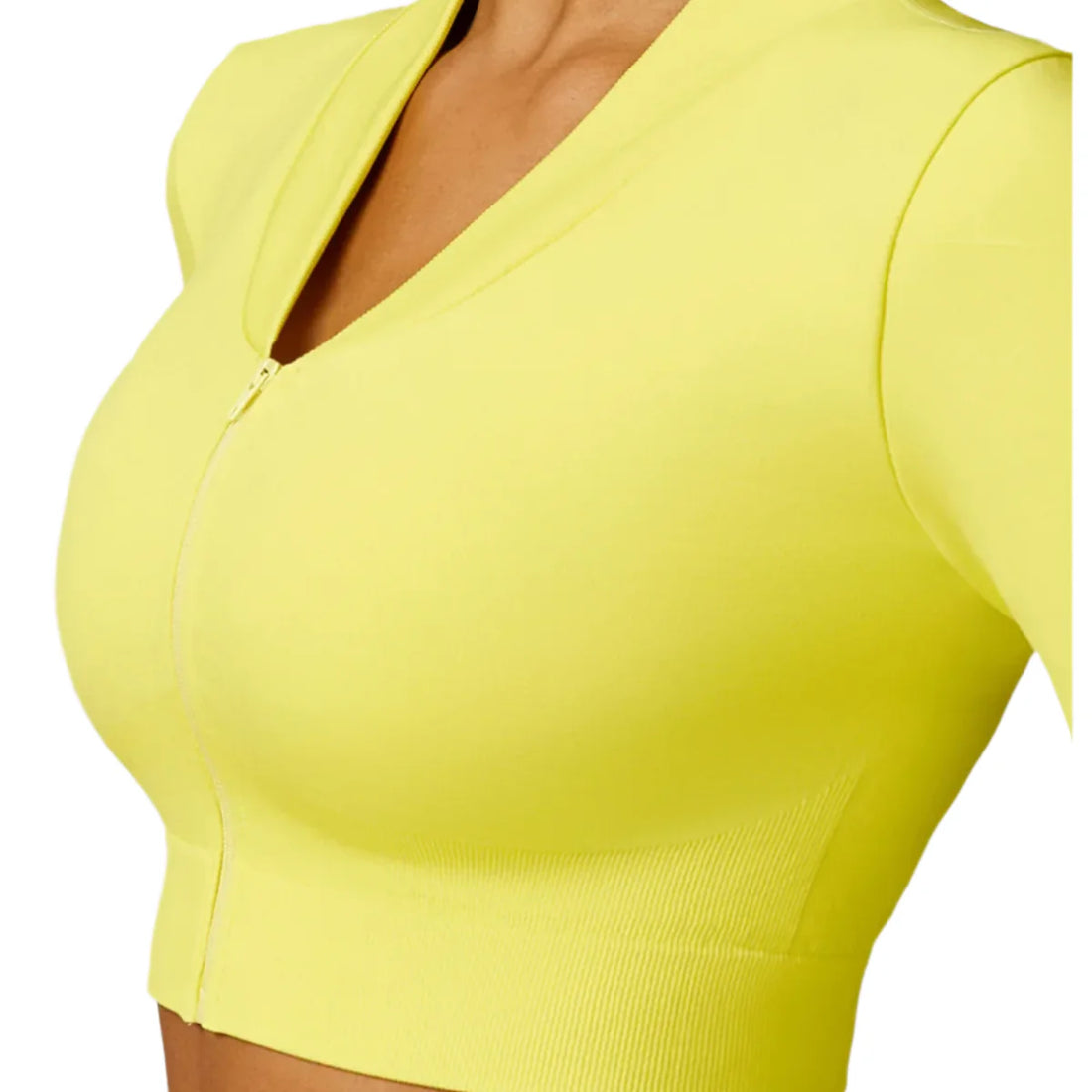 Elevate Your Workout: Luxe City Chic Crop Top