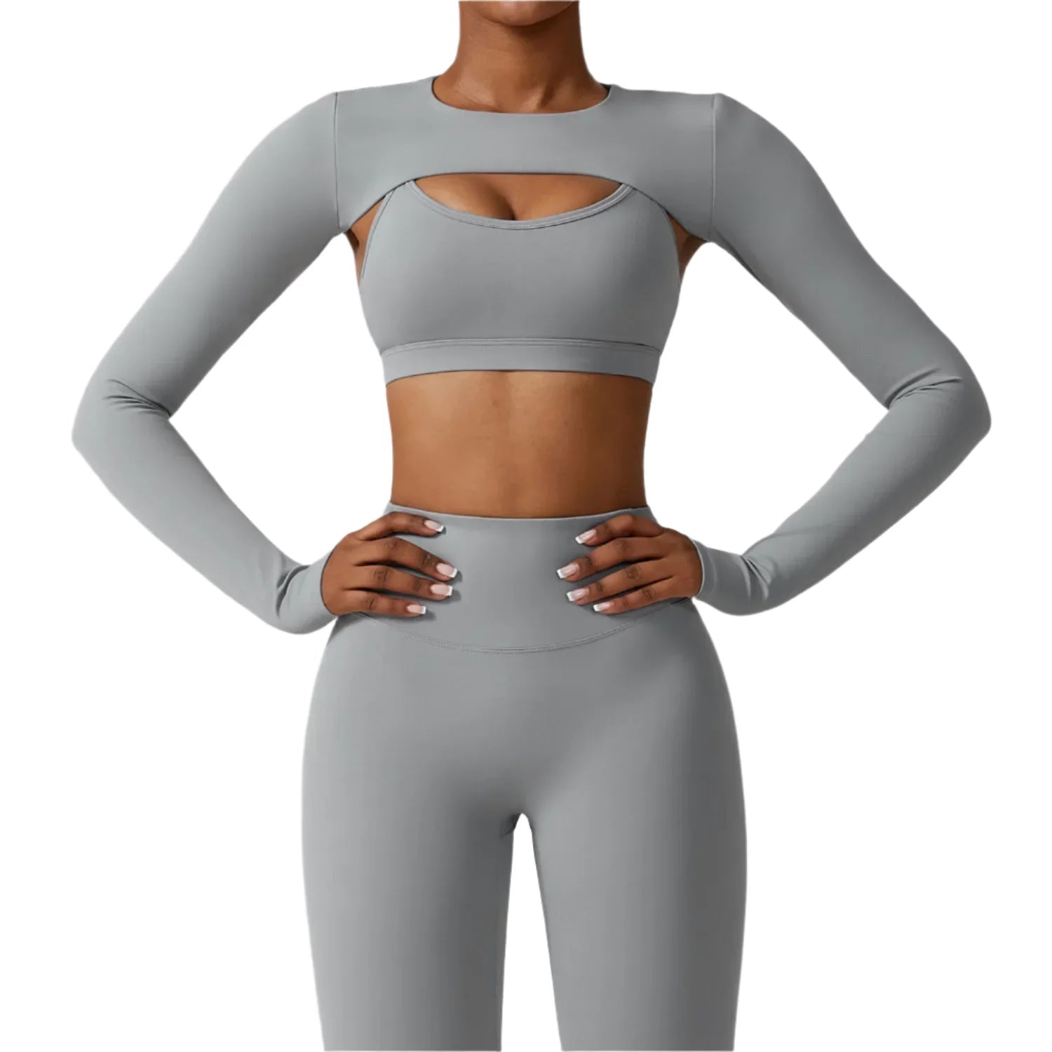 Paige Luxe Performance Shawl Crop Top