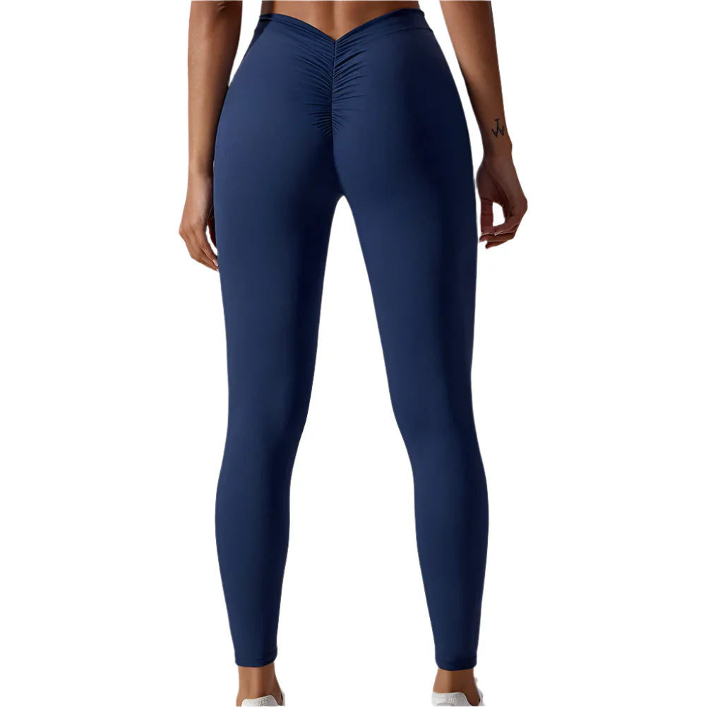 City Vibe Elastic Waist Leggings