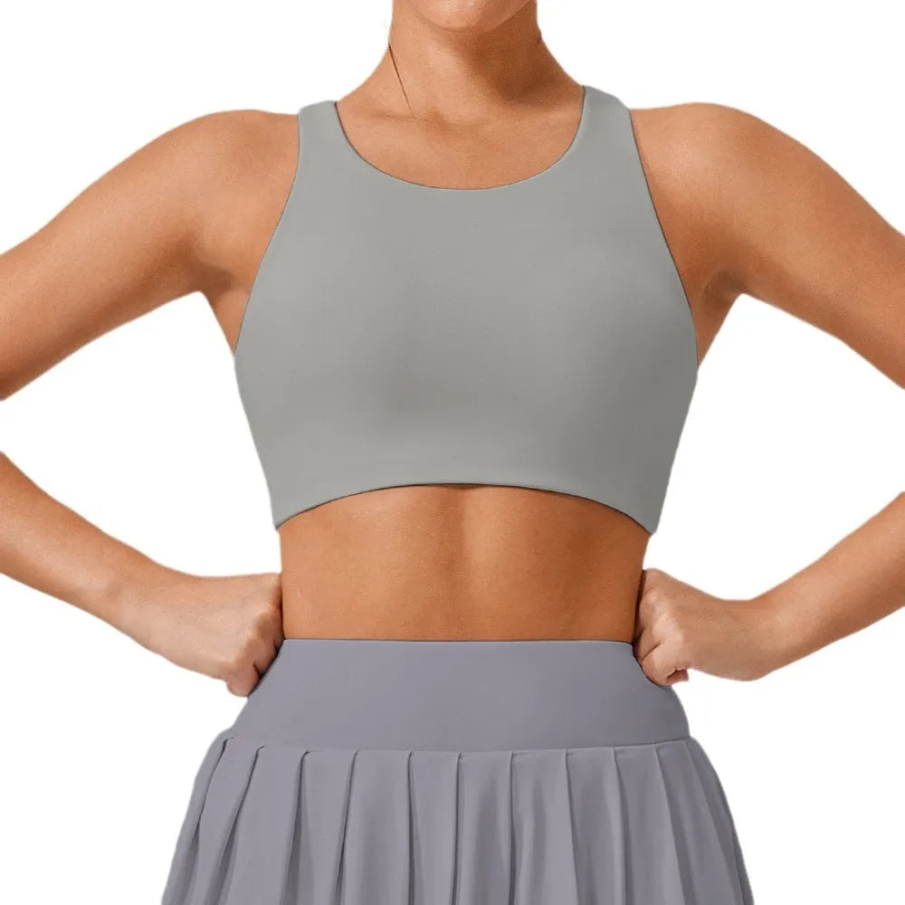 Urban Luxe Shockproof Crop Top: Empower Your Every Move