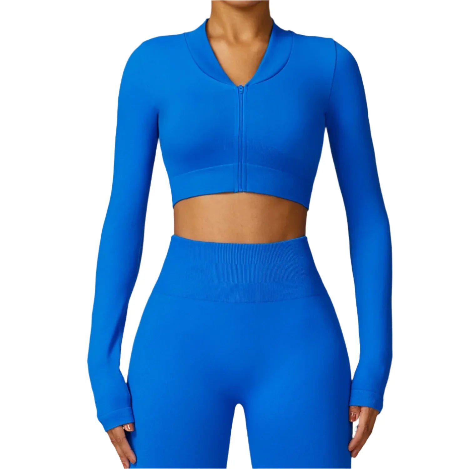 Elevate Your Workout: Luxe City Chic Crop Top