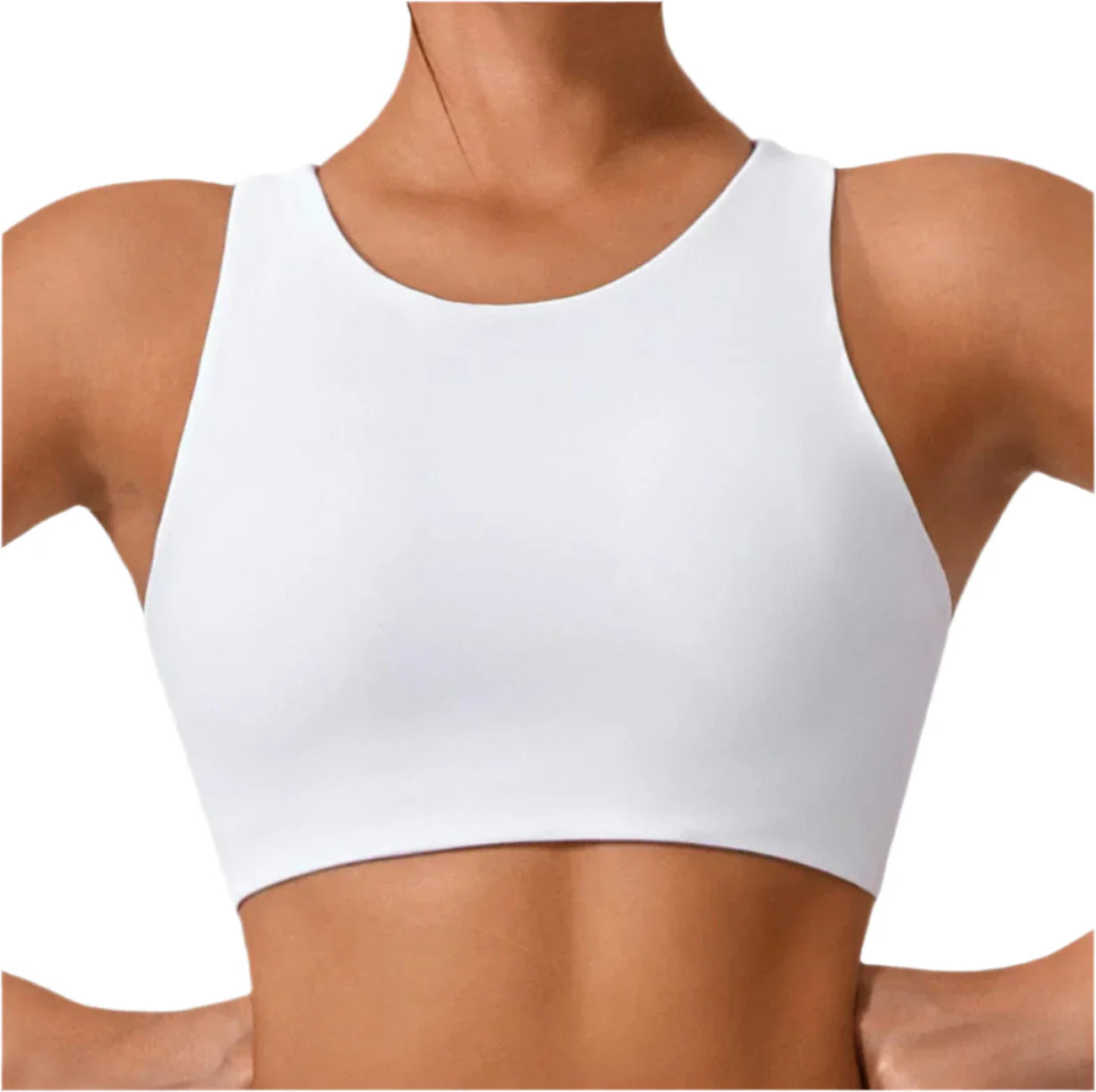 Urban Luxe Shockproof Crop Top: Empower Your Every Move