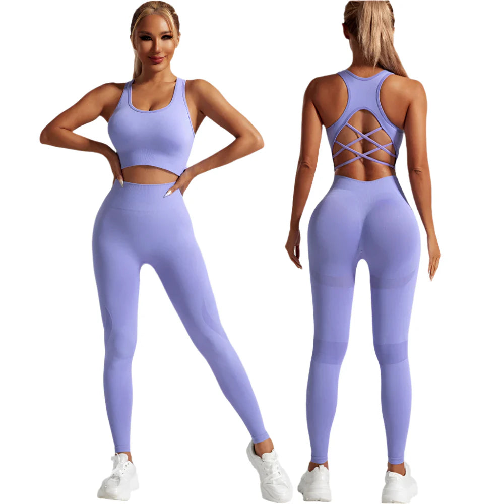 Miranda Luxe Sleeveless Crop Top - Elevate Your Workout Style