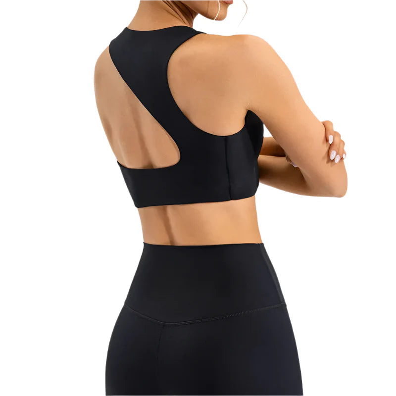 Urban Luxe Shockproof Crop Top: Empower Your Every Move