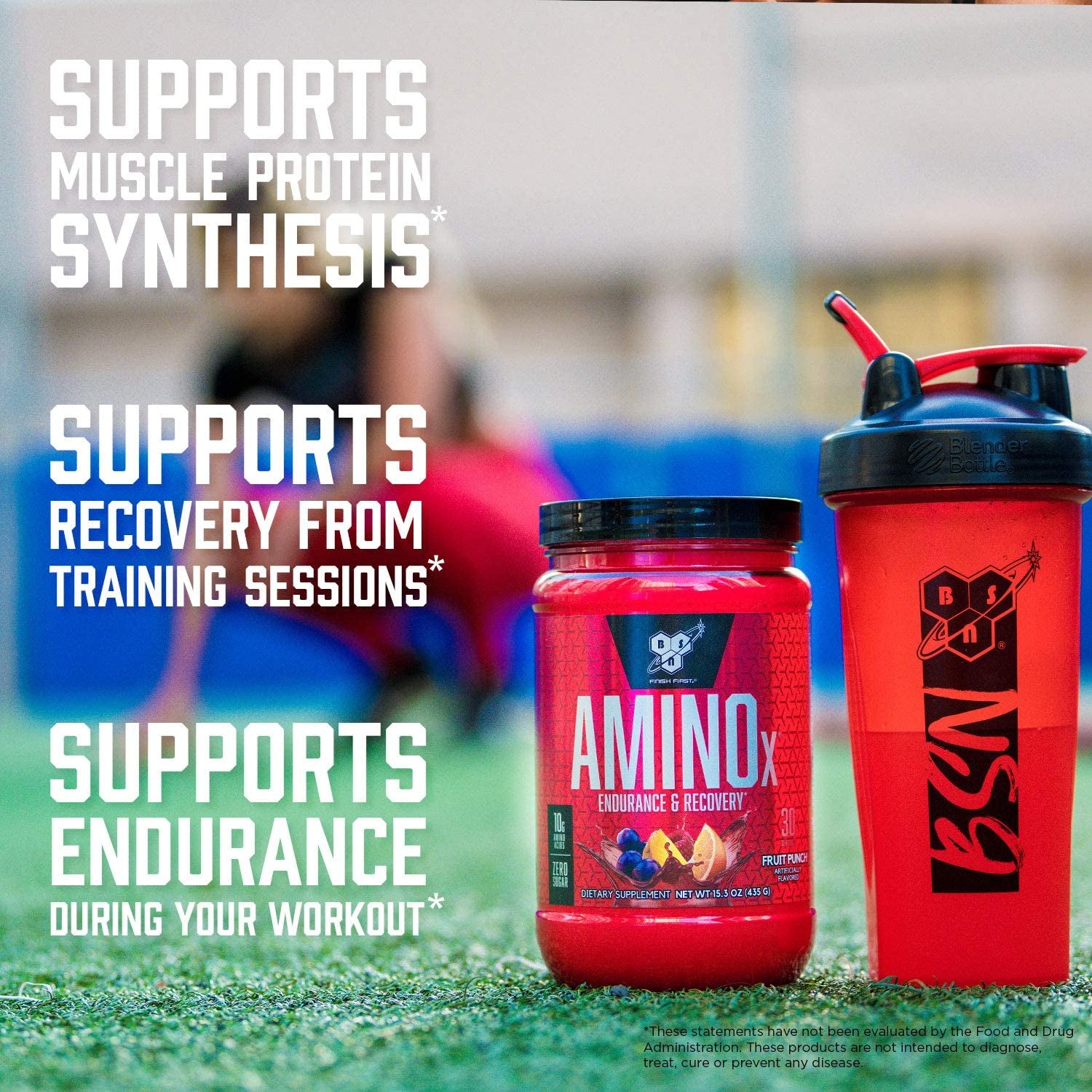Amino X Endurance & Recovery BCAA Intra Workout, Grape, 435G, 30 Servings