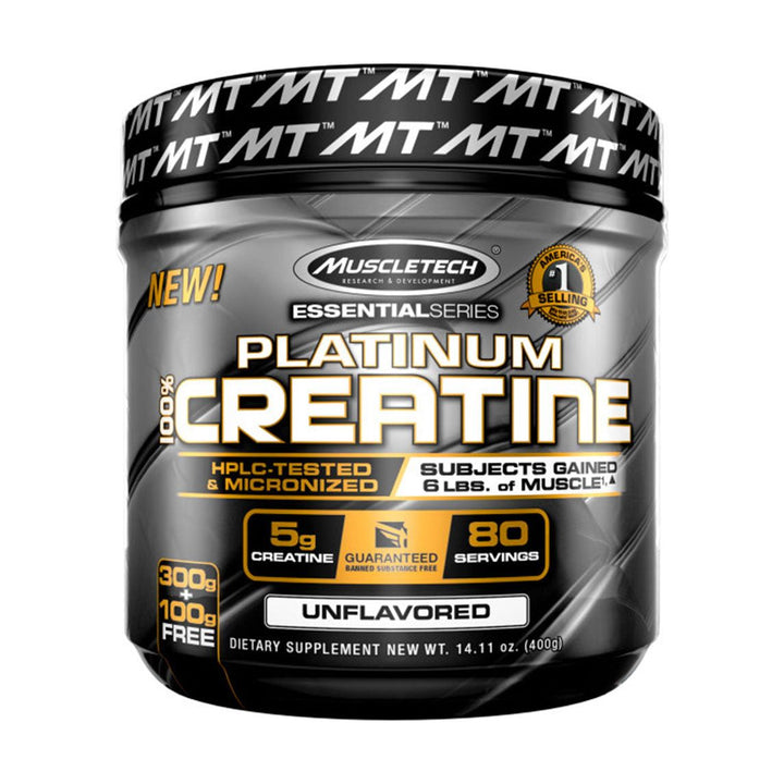 Platinum 100% Creatine by MuscleTech
